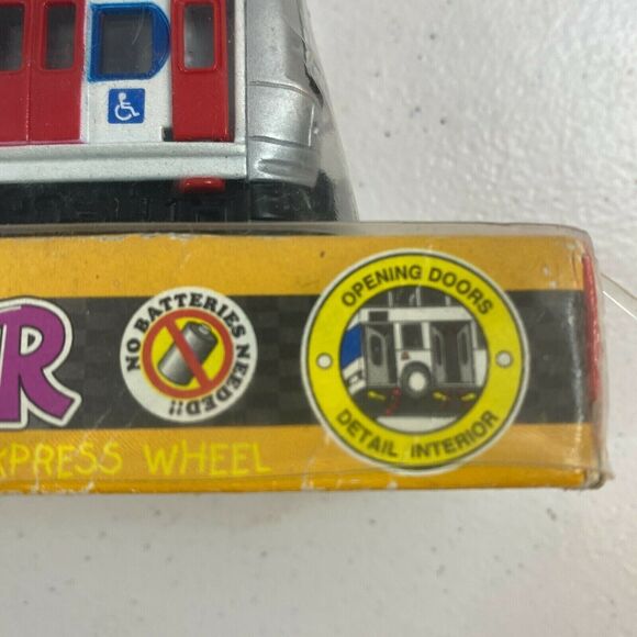 Tins' Toys Metallic Team, City Kids Roadster City Train Express Wheel VTG Rare - Picture 10 of 10
